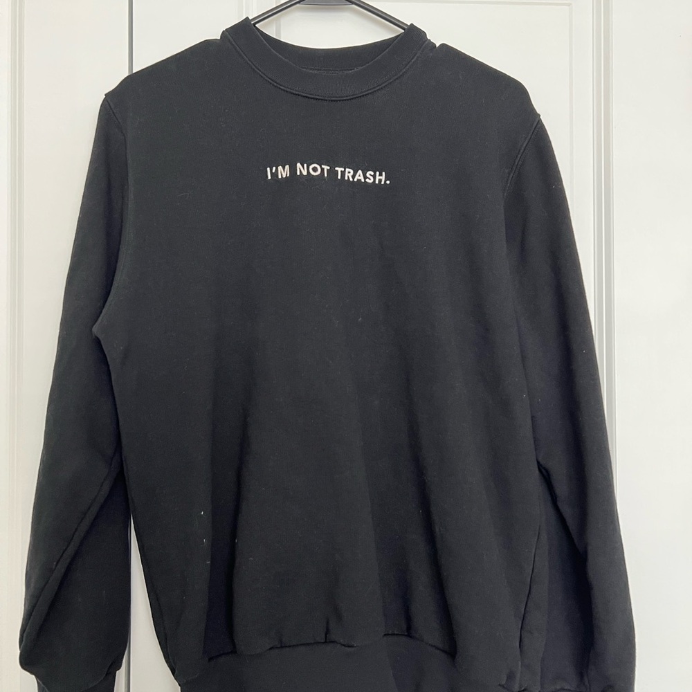 Black Crewneck Sweater